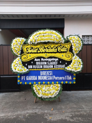 Papan Bunga Duka di Mumbulsari