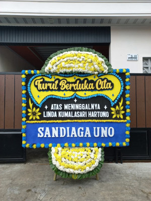 Papan Bunga Duka di Mumbulsari